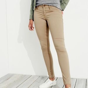 hollister skinny chino pants